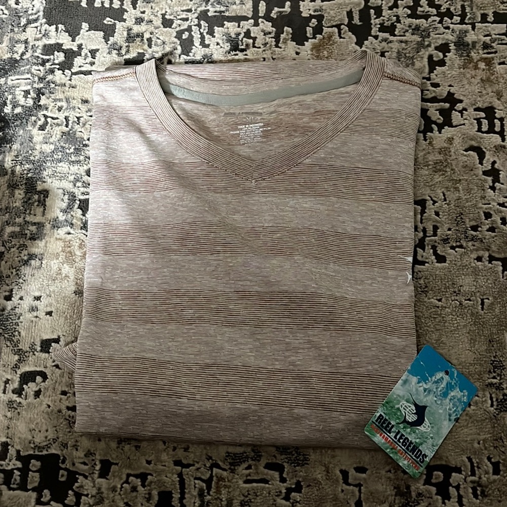 Reel Legends Short Sleeve Shirt Size XL